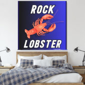 Rock Lobster Canvas Afdruk (Insitu (Slaapkamer))