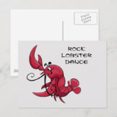 Rock Lobster Dance Briefkaart (Voorkant / Achterkant)