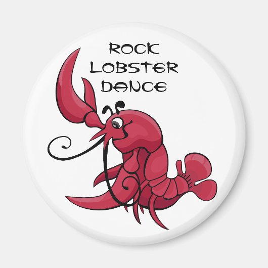 Rock Lobster Dance Magneet (Voorkant)