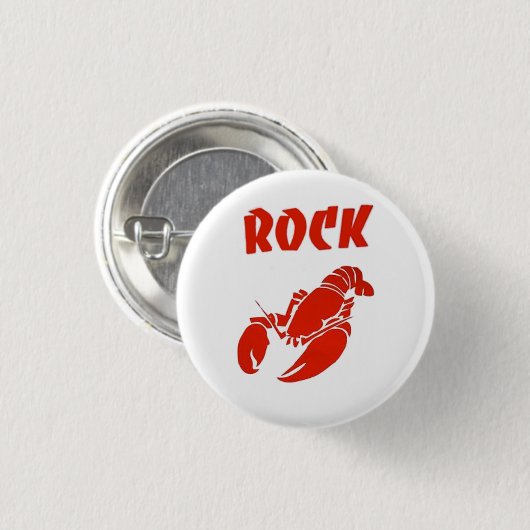 Rock Lobster Ronde Button 3,2 Cm (Voorkant /achterkant)