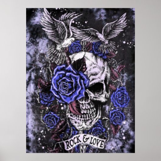 Rock & Love Poster (Voorkant)