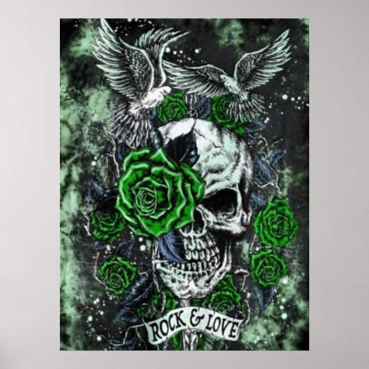 Rock & Love Poster (Voorkant)