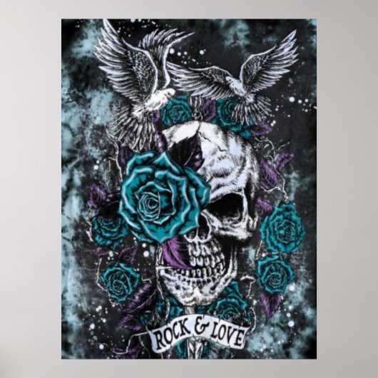 Rock & Love Poster (Voorkant)