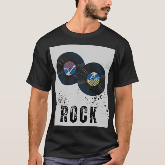 Rock lovers t-shirt (Voorkant)