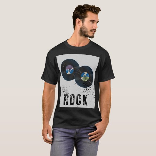 Rock lovers t-shirt (Voorkant volledig)