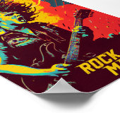 Rock Madness Music Prints: Vet en trilling Poster (Hoek)