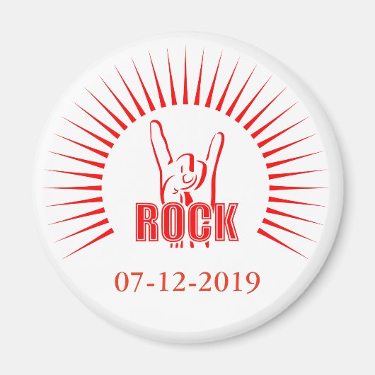 Rock Magneet (Voorkant)