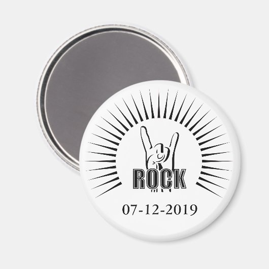 Rock Magneet (Voorkant / Achterkant)