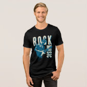 Rock Man Tri-Blend Shirt (Voorkant volledig)