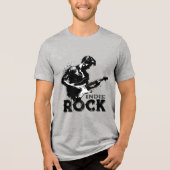 Rock Man Tri-Blend Shirt (Voorkant)