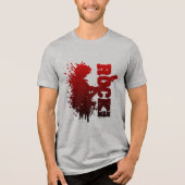 Rock Man Tri-Blend Shirt (Voorkant)