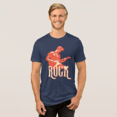 Rock Man Tri-Blend Shirt (Voorkant volledig)