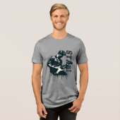 Rock Man Tri-Blend Shirt (Voorkant volledig)