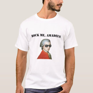 Rock Me, Amadeus - Geweldige T-shirt voor muziekli