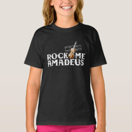 Rock Me Amadeus jaren 80 Retro Pop Cultuur Graphic T-shirt