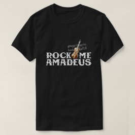 Rock Me Amadeus jaren 80 Retro Pop Cultuur Graphic T-shirt