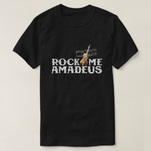 Rock Me Amadeus jaren 80 Retro Pop Cultuur Graphic T-shirt