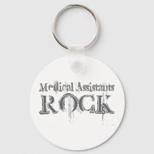 Rock medische assistenten sleutelhanger