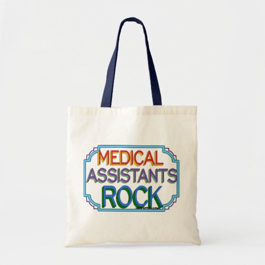 Rock medische assistenten tote bag (Voorkant)