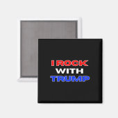 Rock met Trump Magneet (Voorkant / Achterkant)