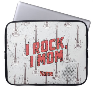 Rock Moeder Cadeau Moederdag Rock Muziek Liefhebbe Laptop Sleeve