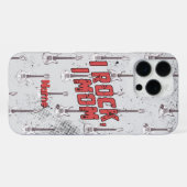 Rock Moeder Cool Moederdag Cadeau van Kinderen iPhone Hoesje (Achterkant horizontaal)