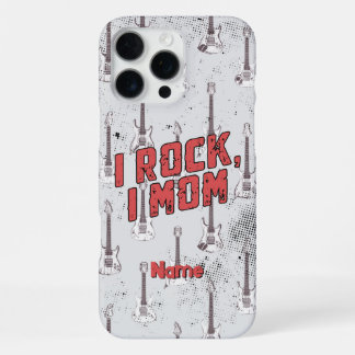 Rock Mom Cool Mother's Day Gift from Kids iPhone 16 Pro Max Hoesje