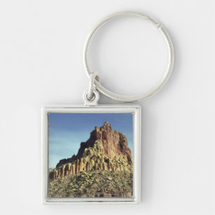 Rock Mountain Summit Desert Landschapsfoto Sleutelhanger