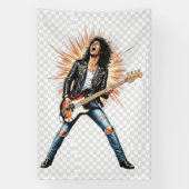 Rock music banner (Verticaal)
