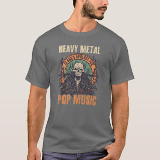 Rock Music Heavy Metal verontschuldigt zich voor P T-shirt