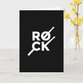 Rock Music Kaart (Gele Bloem)