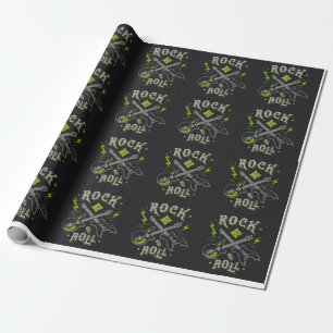 Rock Music Pattern Cadeaupapier