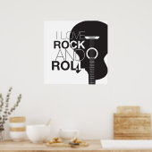 Rock Music Poster (Keuken)