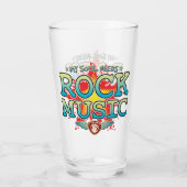 Rock Music Soul Glass Tumbler (Achterkant)