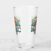 Rock Music Soul Glass Tumbler (Links)