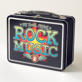 Rock Music Soul Lunch Box