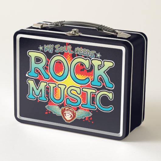 Rock Music Soul Lunch Box (Voorkant)