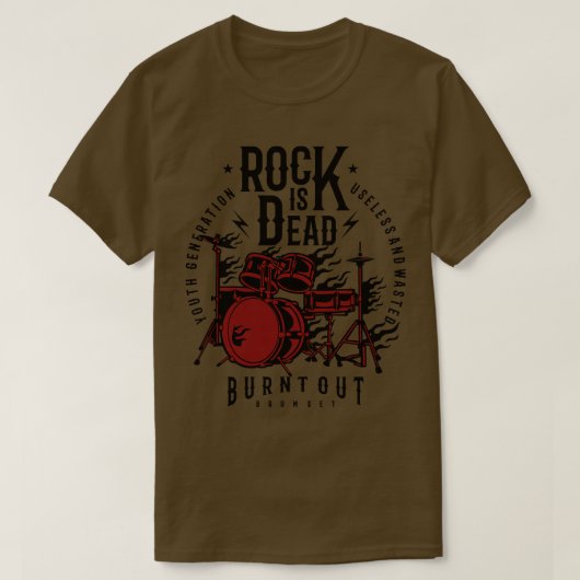 Rock Music T-shirt (Design voorkant)