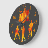 Rock Music Wall Clocks Grote Klok (Hoek)