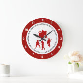 Rock Music Wall Clocks Grote Klok (Huis)