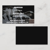 Rock Musician Visitekaartje (Voorkant / Achterkant)