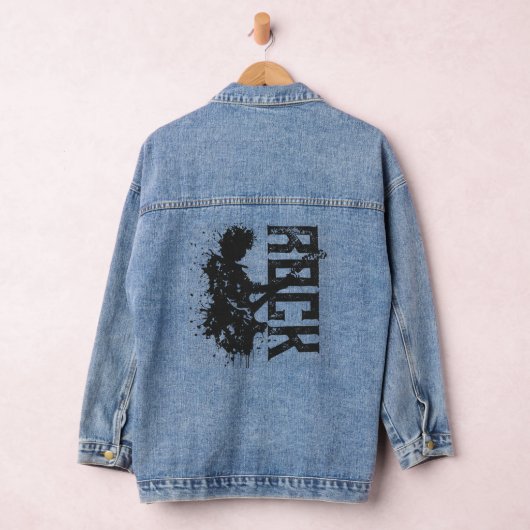Rock muziek denim jacket (Hangar)