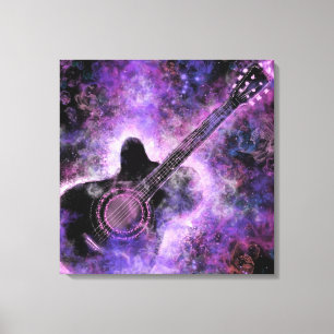 Rock muziek gitaar canvas