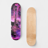 Rock Muziek Skateboard Gitaar (Voorkant)