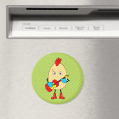 Rock muzikant Egghead Magneet (Insitu (Vaatwasser))