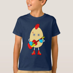 Rock muzikant Egghead T-shirt