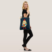 Rock muzikant Egghead Tote Bag (Op model)