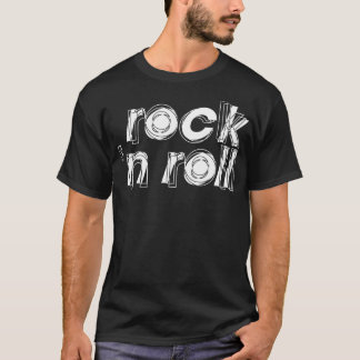 rock n roll 12 t-shirt