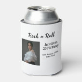 Rock n Roll 20e verjaardag meisje foto elegante mo Blikjeskoeler