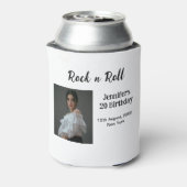 Rock n Roll 20e verjaardag meisje foto elegante mo Blikjeskoeler